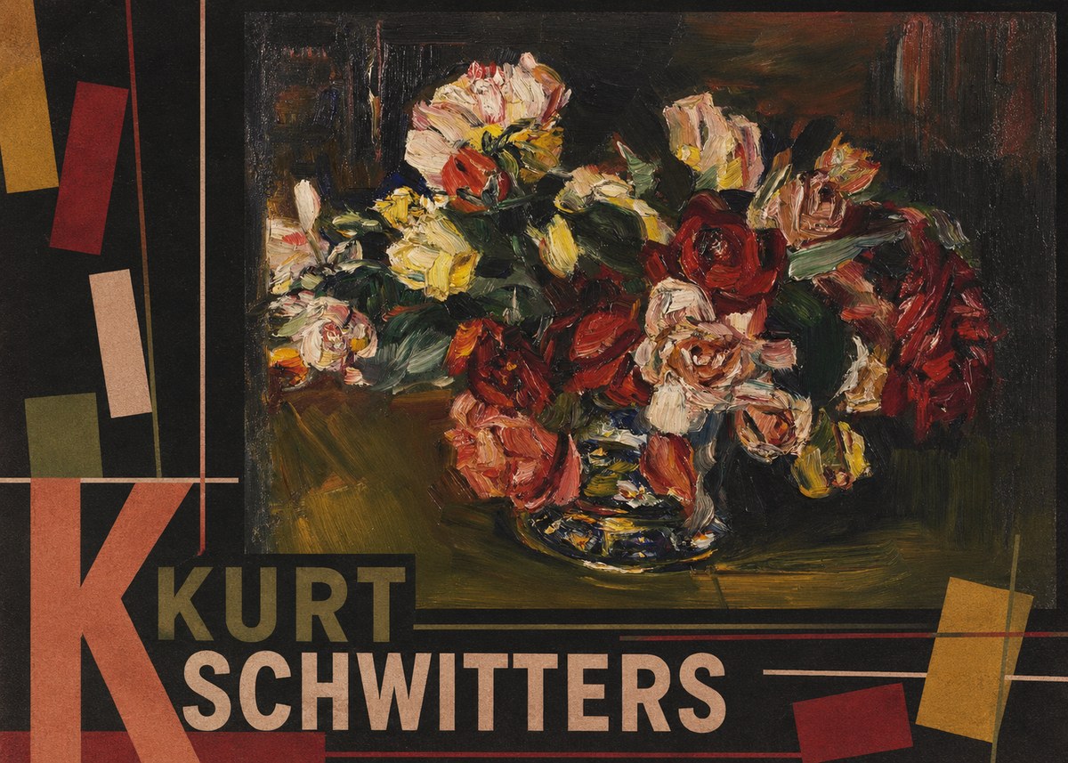 Kurt Schwitters Flower Still Life No5 - Affiche