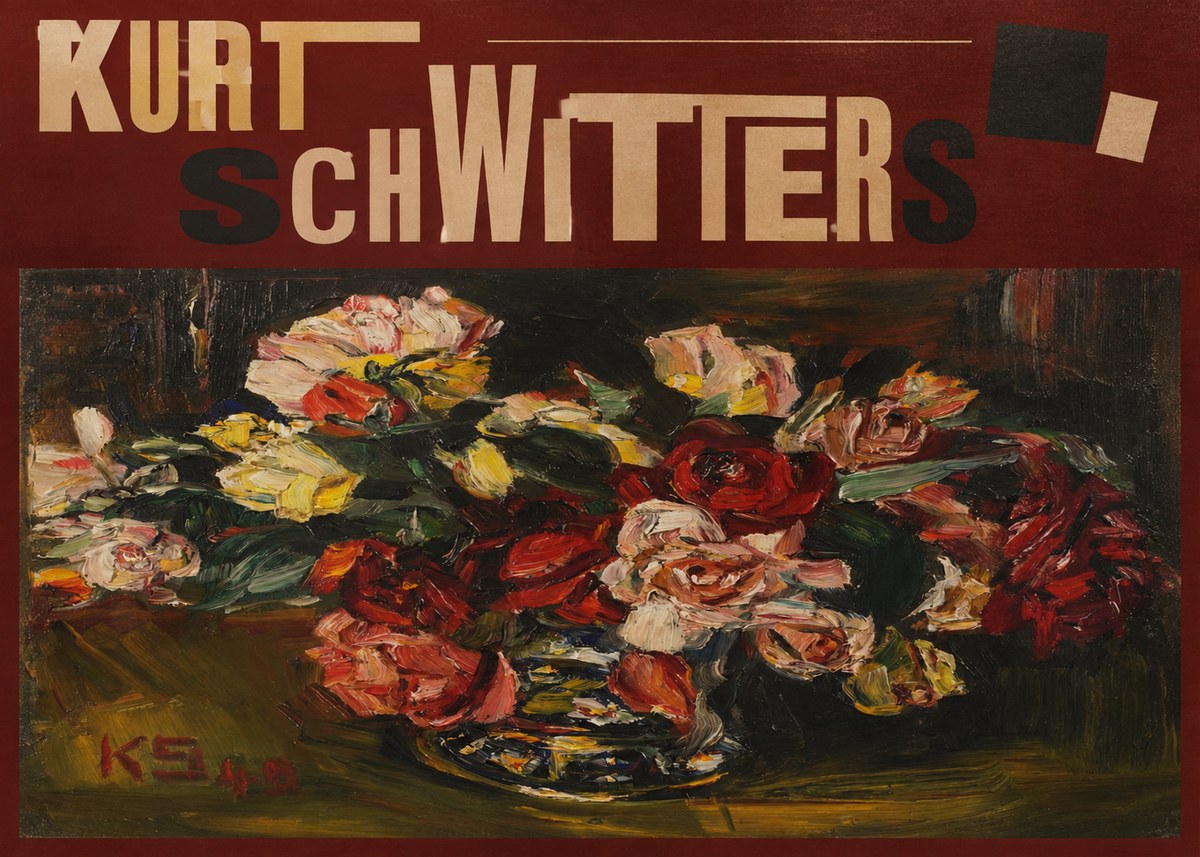 Kurt Schwitters Flower Still Life No6 - Affiche