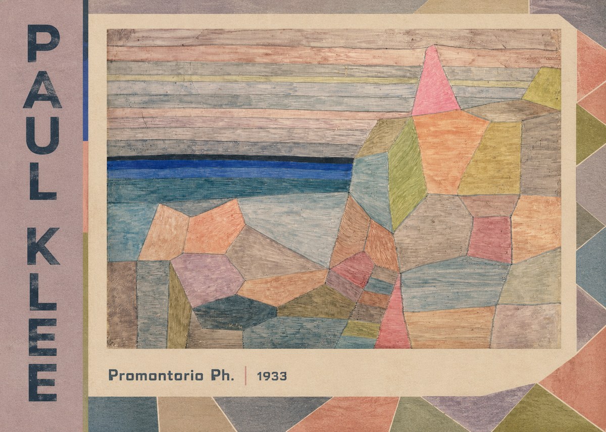 Paul Klee Promontorio Ph. No2 - Affiche