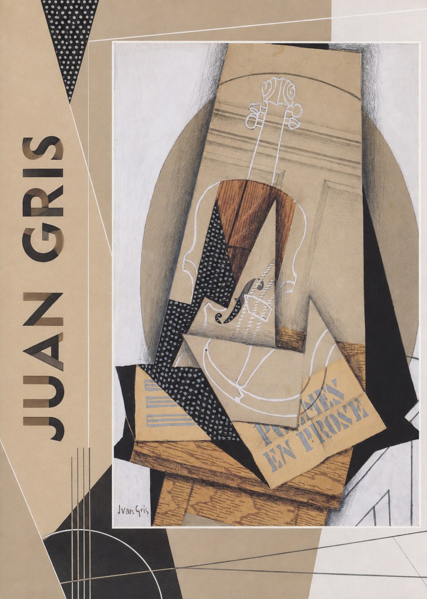 Juan Gris Poèmes En Prose No2 - Affiche