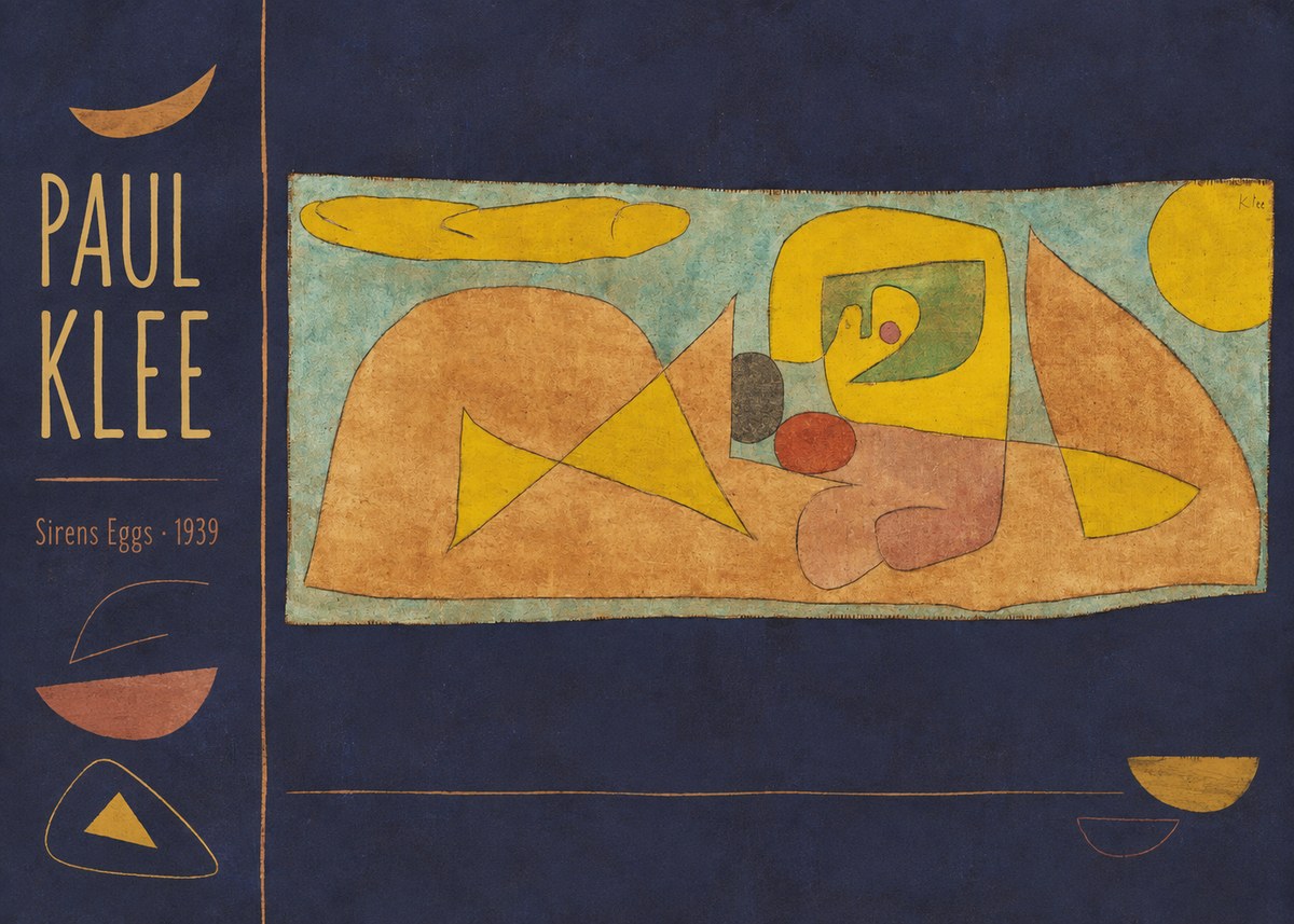 Paul Klee Sirens Eggs No2 - Affiche