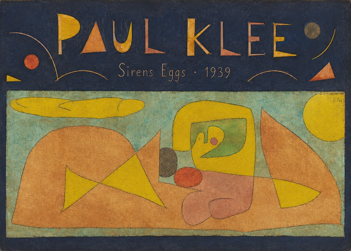Paul Klee Sirens Eggs No4 - Affiche