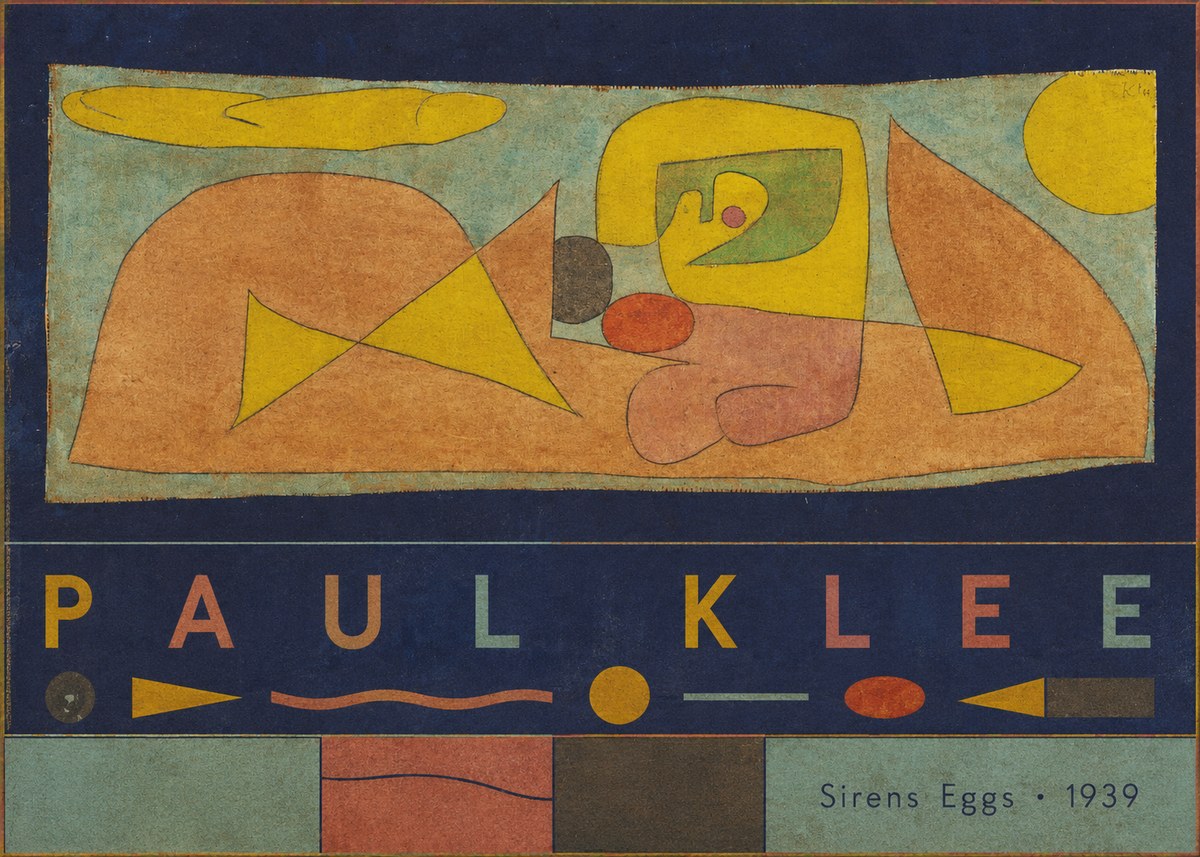 Paul Klee Sirens Eggs No5 - Affiche