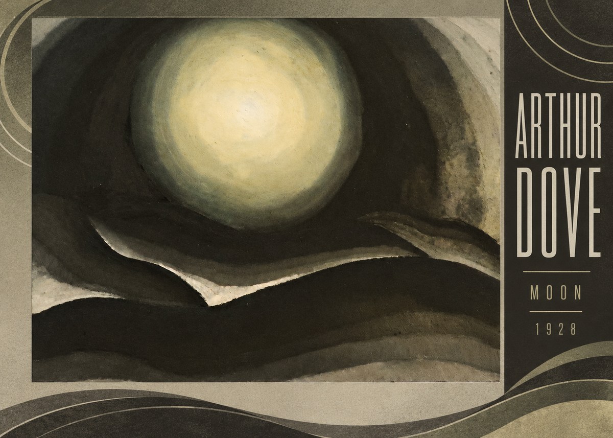 Arthur Dove Moon No2 - Affiche
