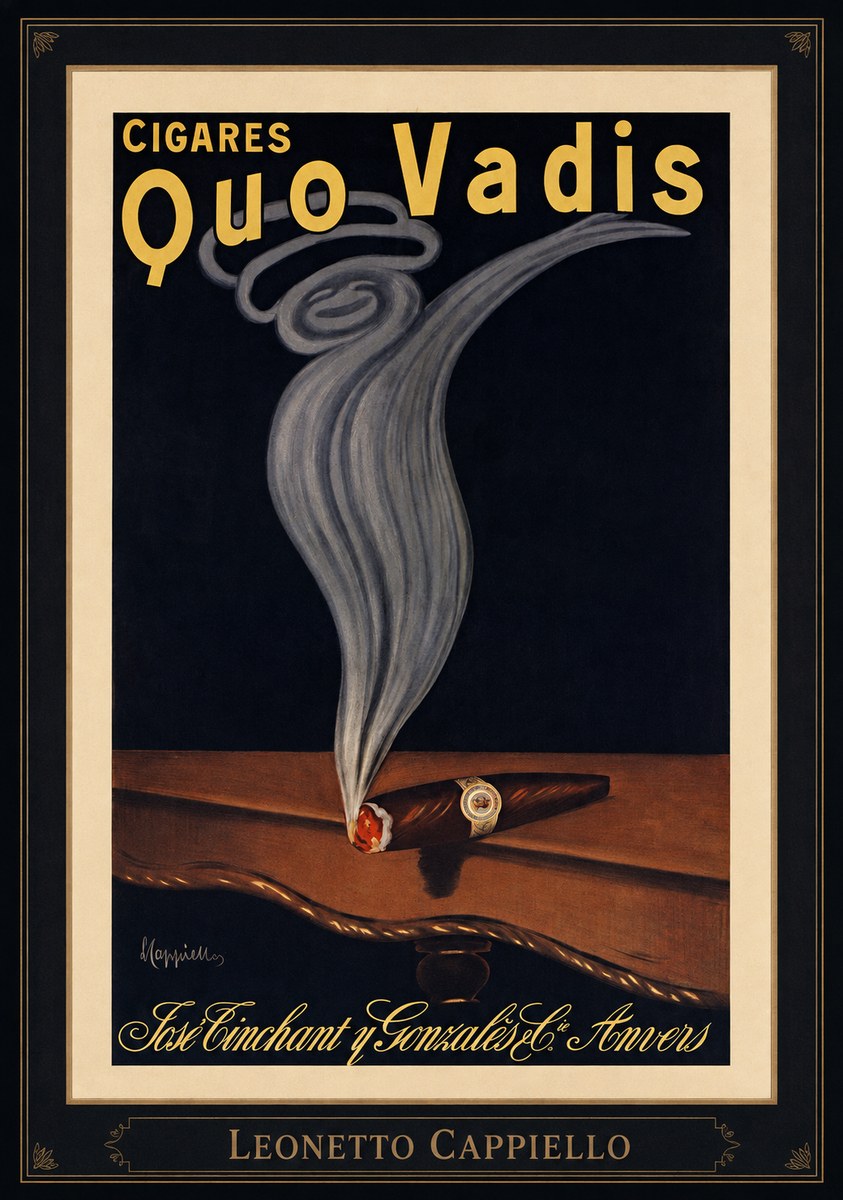 Leonetto Cappiello Quo Vadis No1 - Affiche