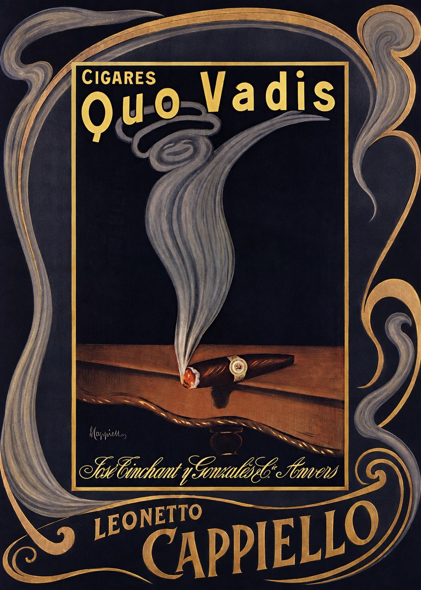 Leonetto Cappiello Quo Vadis No2 - Affiche