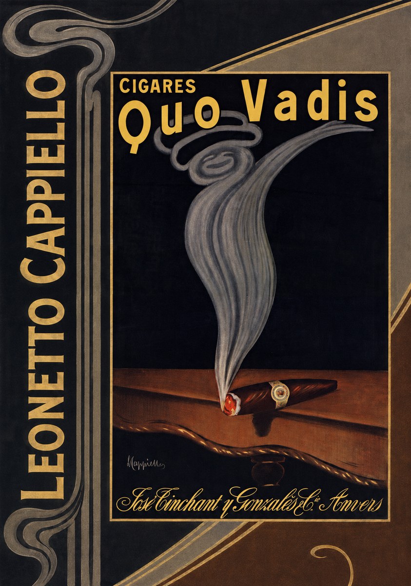 Leonetto Cappiello Quo Vadis No3 - Affiche