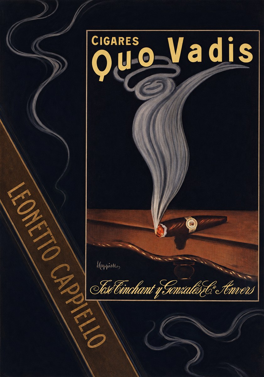 Leonetto Cappiello Quo Vadis No5 - Affiche