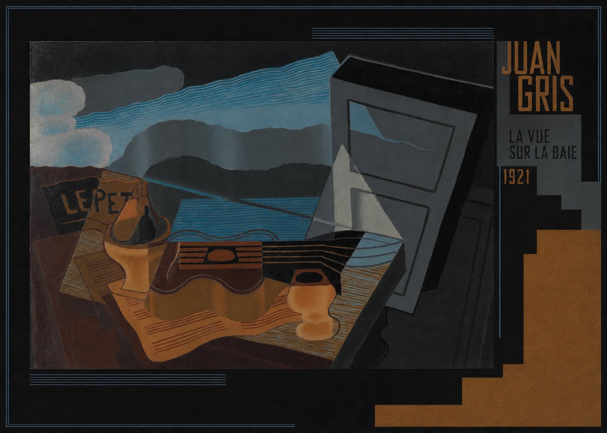 Juan Gris La Vue Sur La Baie No3 - Affiche