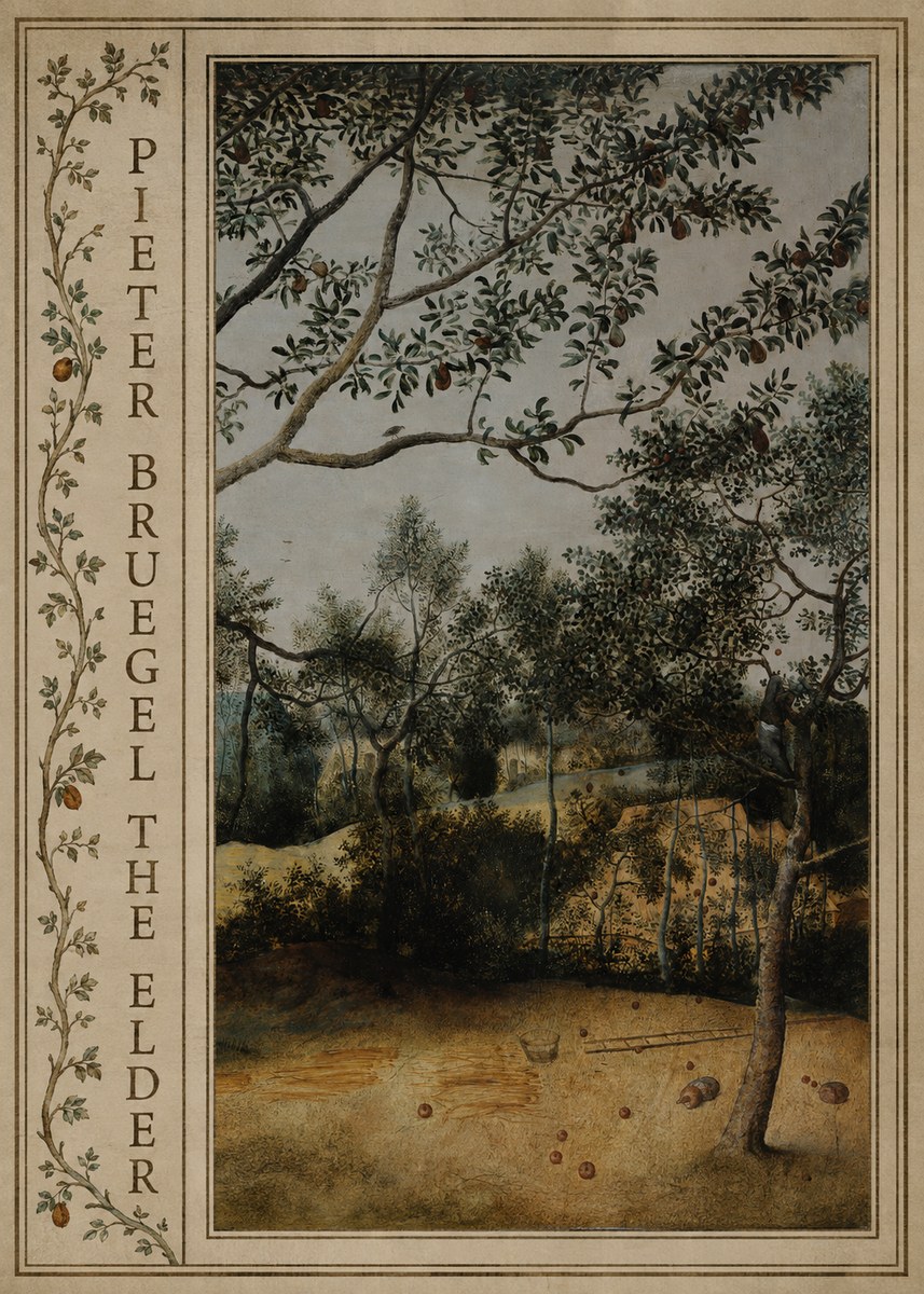 Pieter Bruegel Branch of a Pear Tree No2 - Affiche