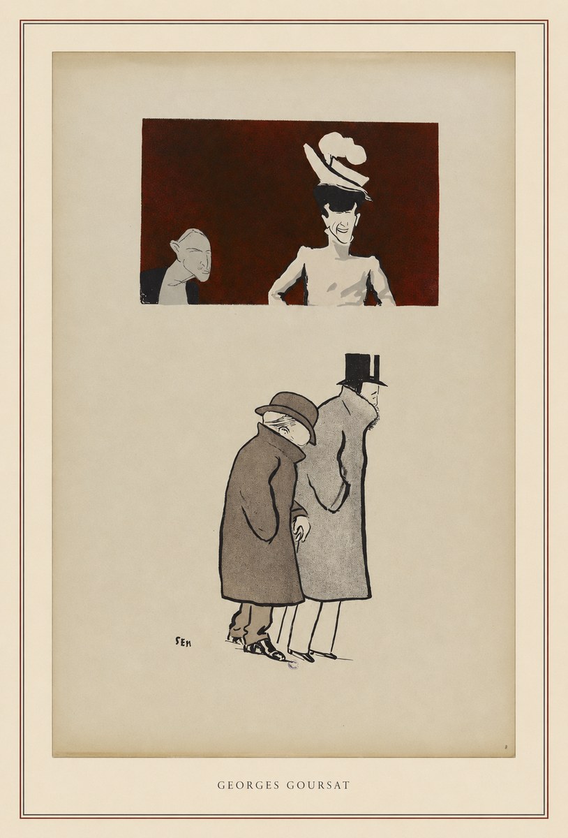 Georges Goursat Georges Goursat VI No4 - Affiche
