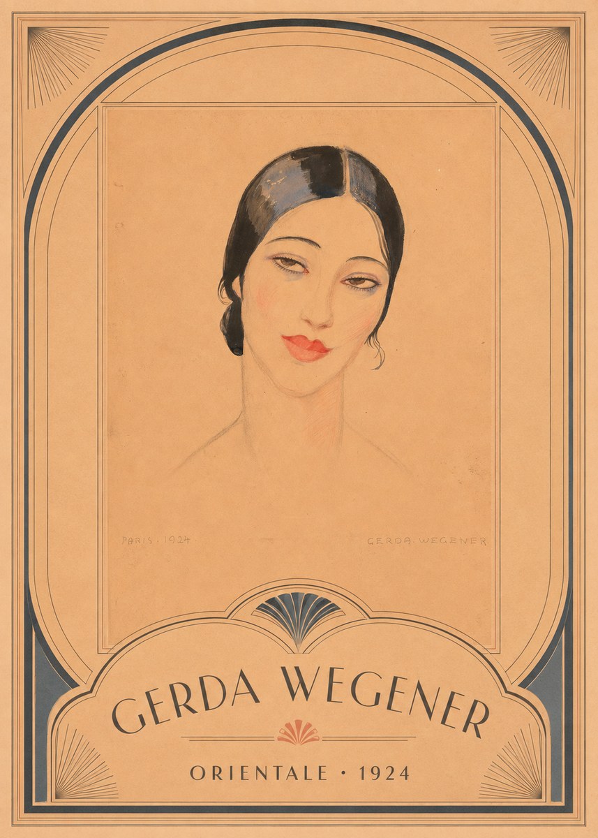 Gerda Wegener Orientale No3 - Affiche