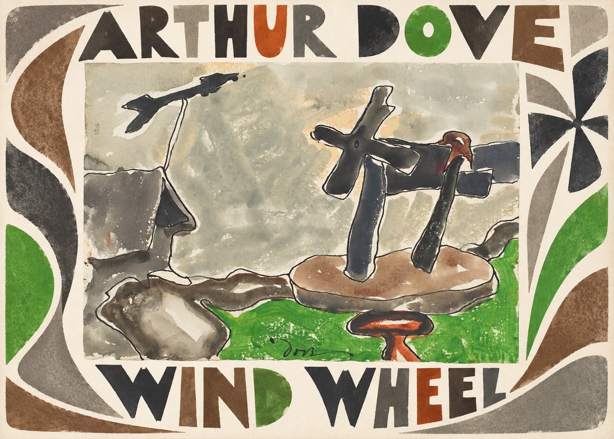 Arthur Dove Wind Wheel No2 - Affiche