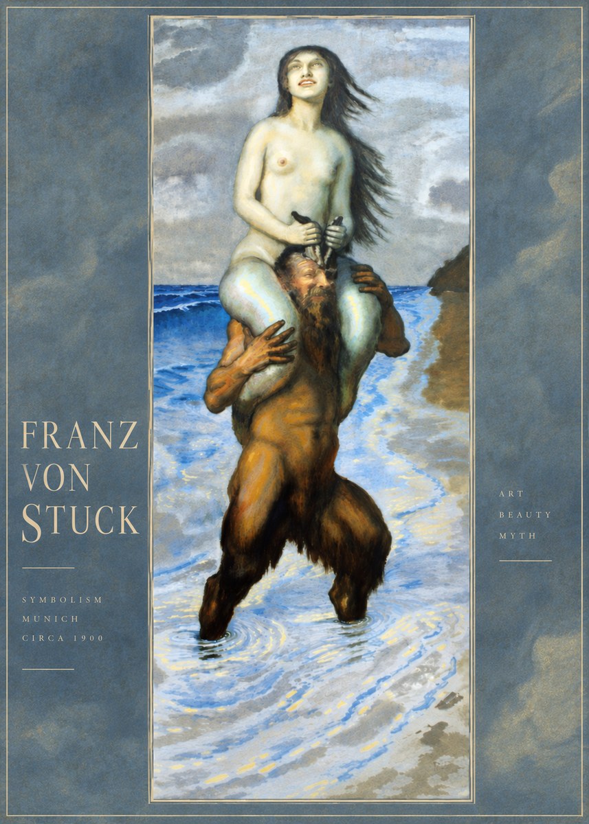 Franz von Stuck The Birth of Venus No6 - Affiche