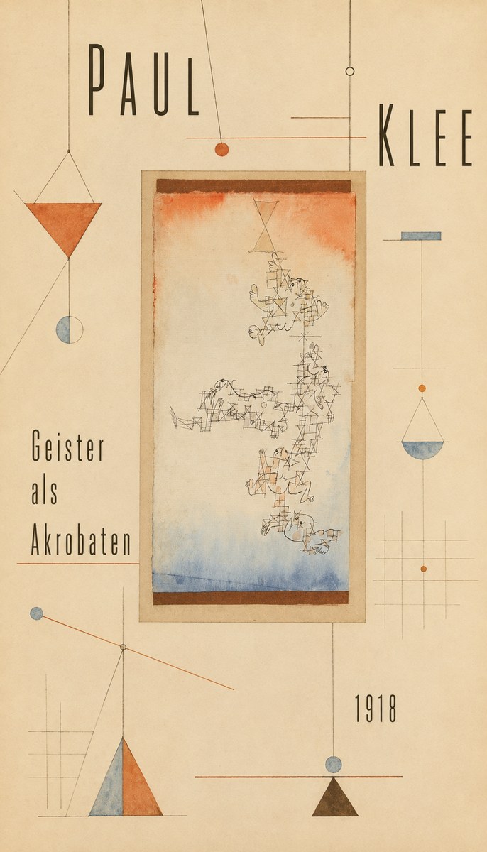 Paul Klee Geister Als Akrobaten No6 - Affiche
