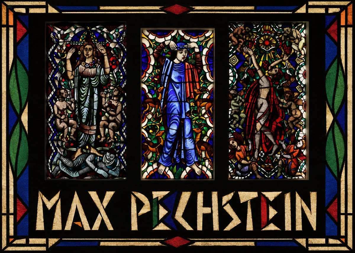 Max Pechstein Max Pechstein II No1 - Affiche