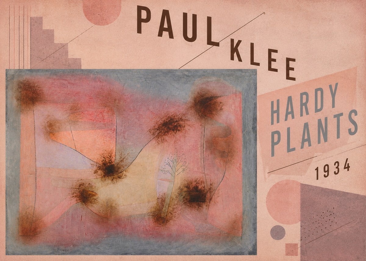 Paul Klee Hardy Plants II No5 - Affiche