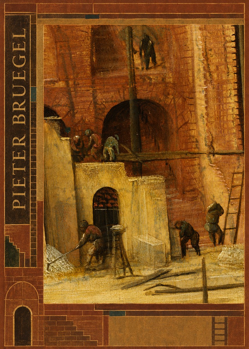 Pieter Bruegel The Tower of Babel XVI No2 - Affiche