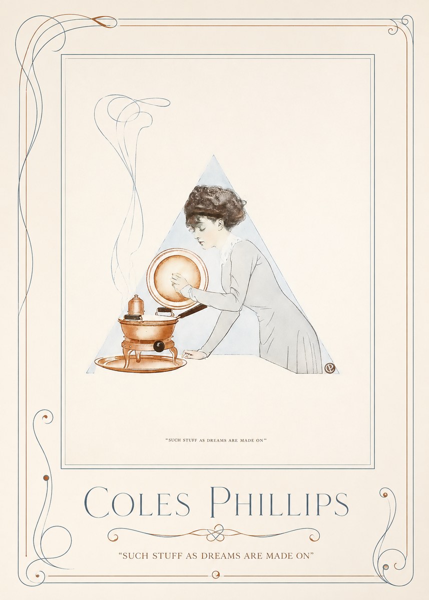 Coles Phillips Such Stuff as Dreams Are Made On No1 - Affiche