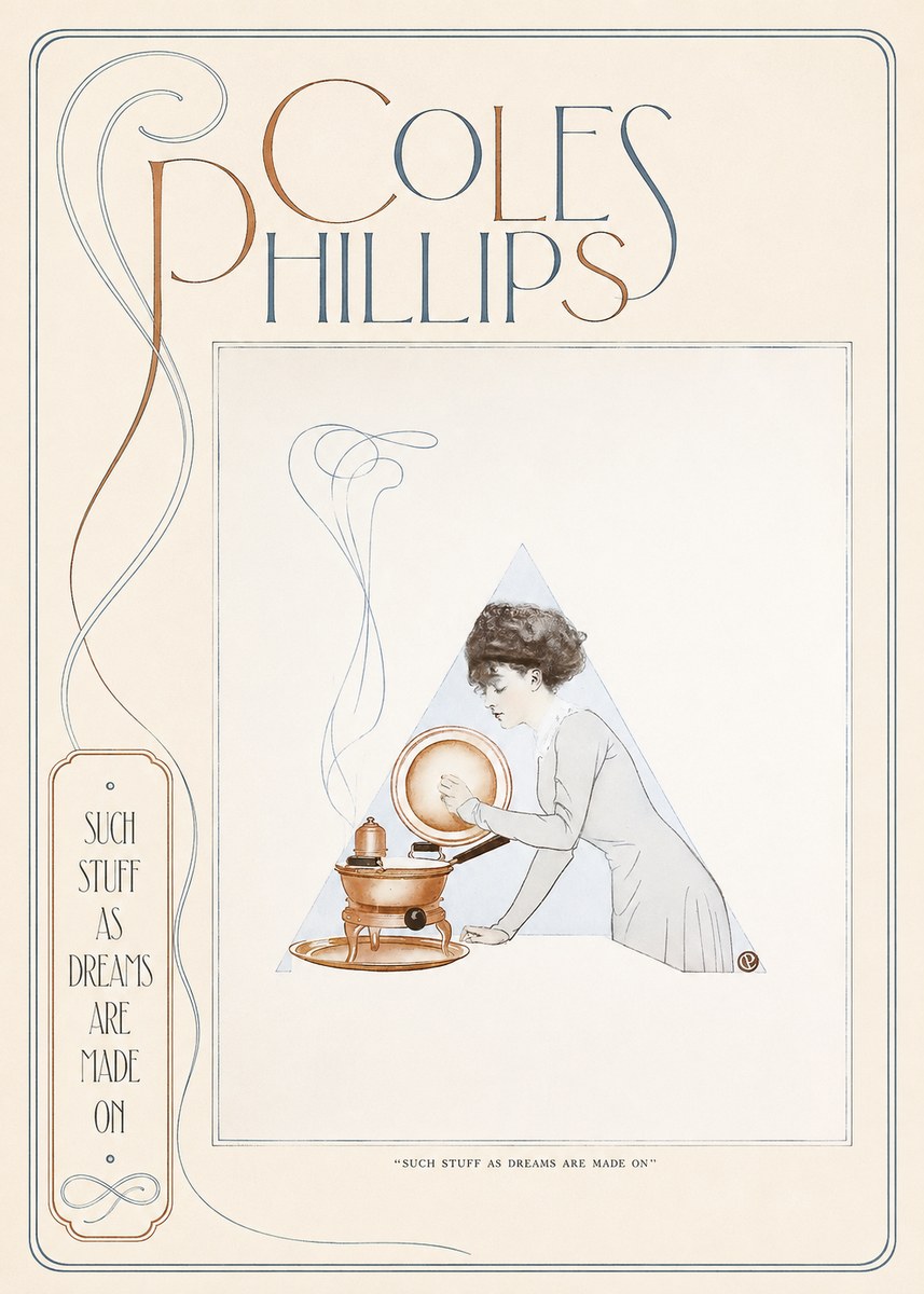 Coles Phillips Such Stuff as Dreams Are Made On No2 - Affiche