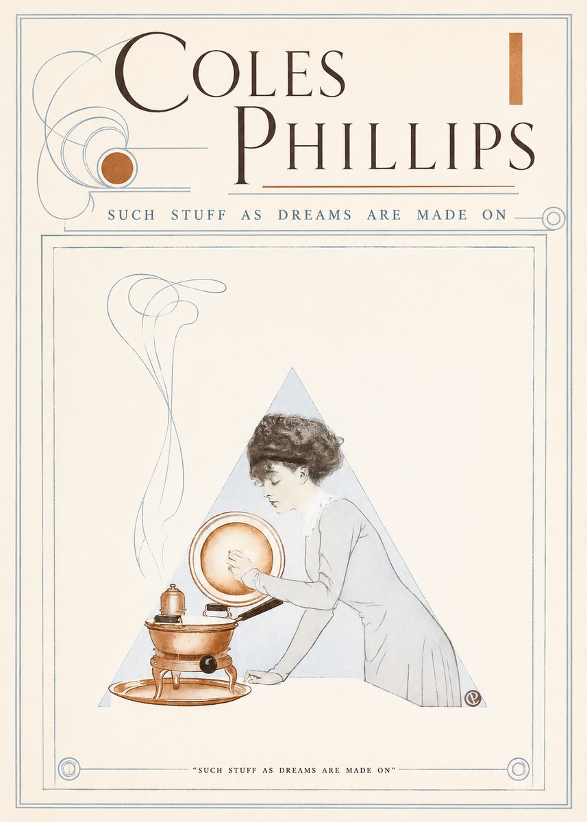 Coles Phillips Such Stuff as Dreams Are Made On No4 - Affiche