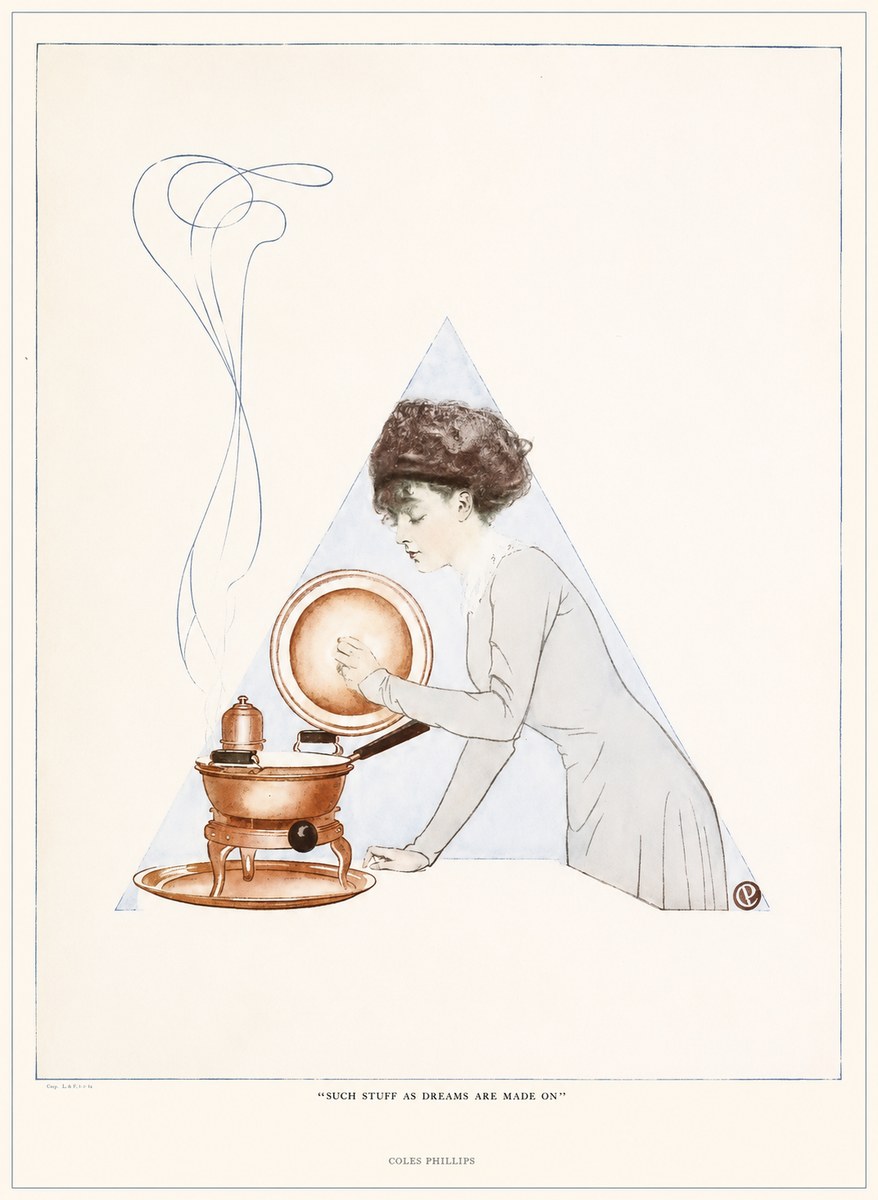Coles Phillips Such Stuff as Dreams Are Made On No6 - Affiche