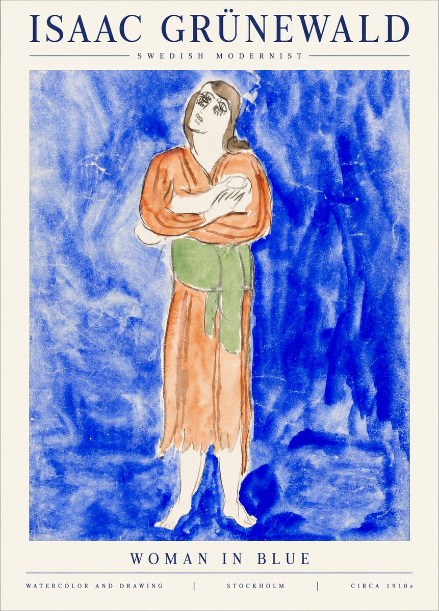 Isaac Grünewald The Dancer I No6 - Affiche