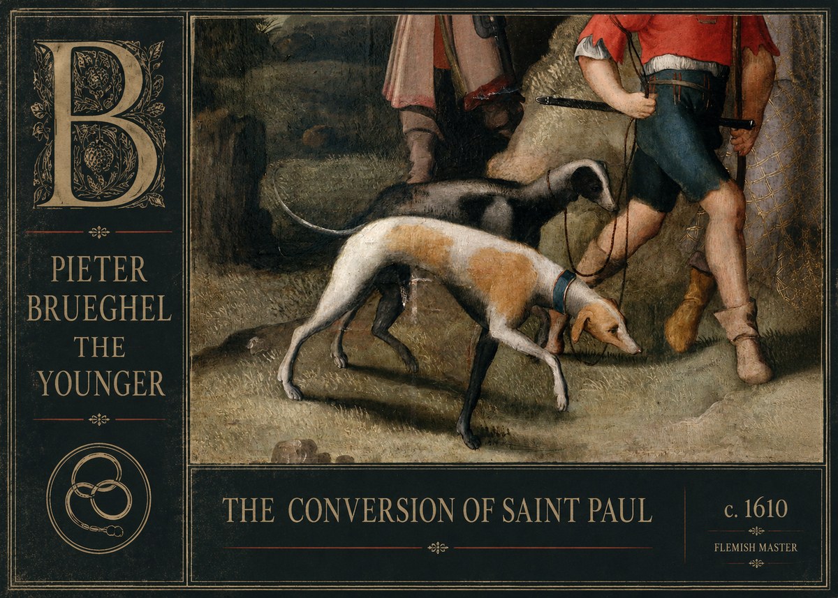 Pieter Bruegel The Conversion of Saint Paul II No5 - Affiche