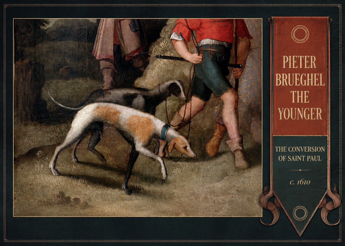 Pieter Bruegel The Conversion of Saint Paul II No6 - Affiche