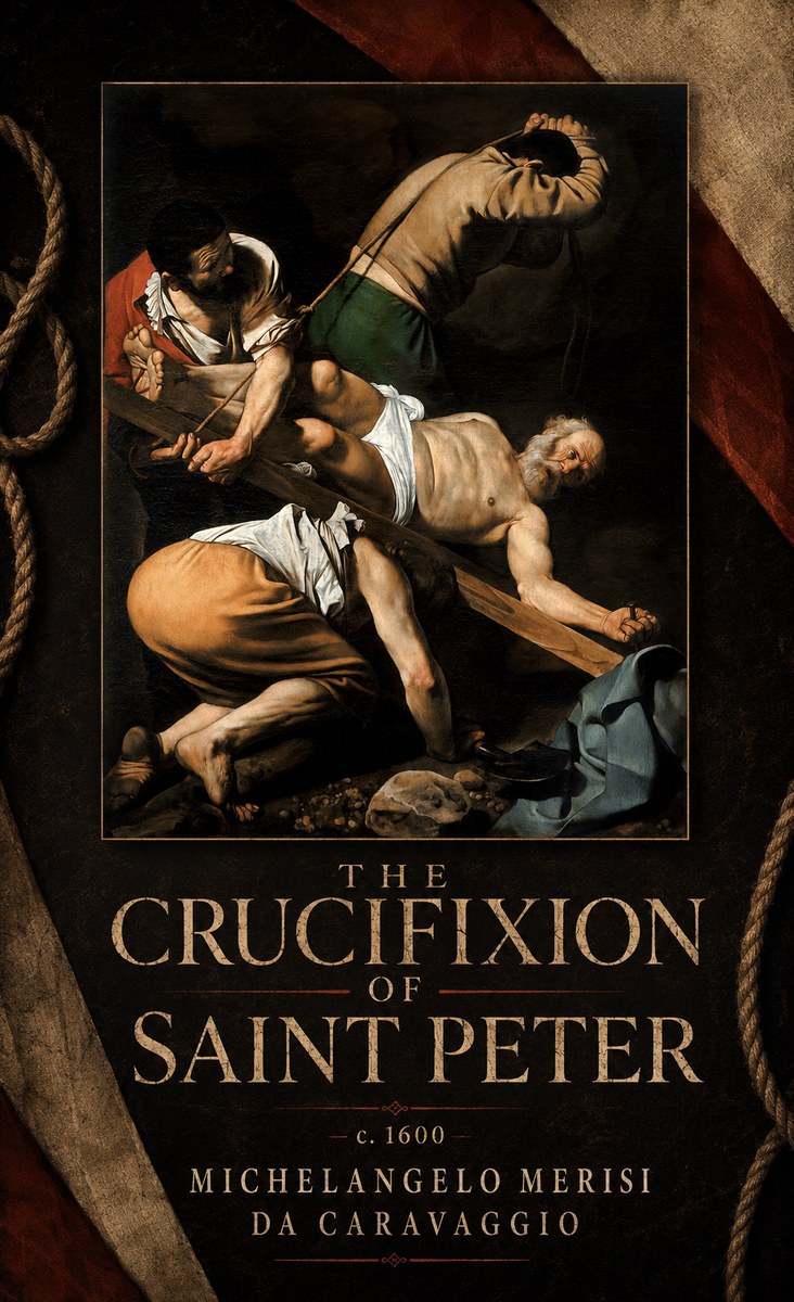 Michelangelo Merisi da Caravaggio The Crucifixion of Saint Peter IV No6 - Affiche