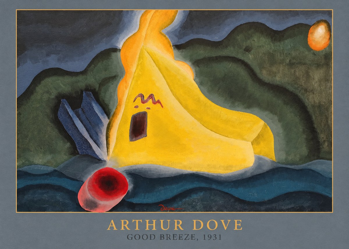 Arthur Dove Good Breeze No4 - Affiche