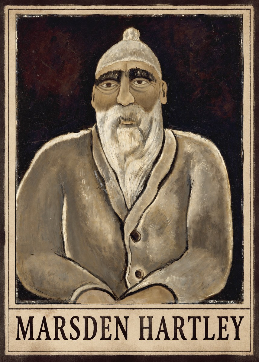 Marsden Hartley Self-portrait No1 - Affiche