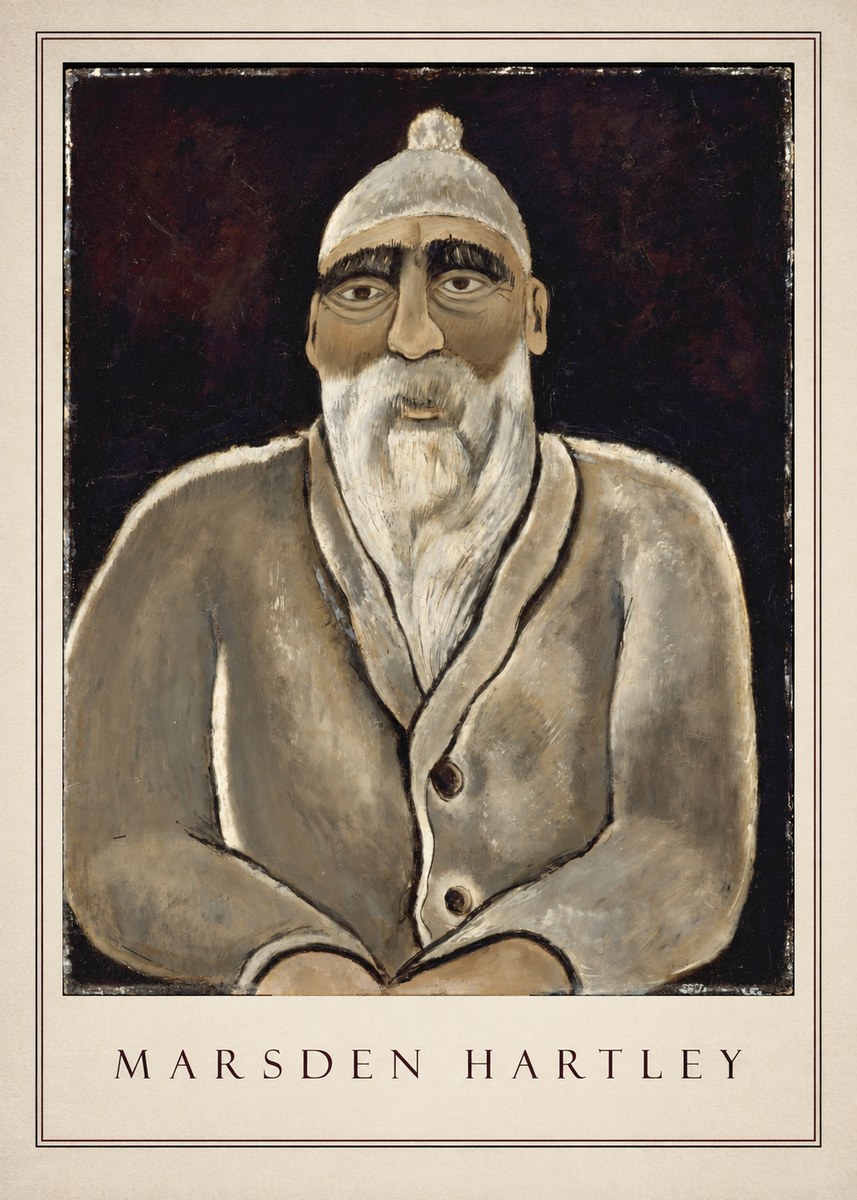 Marsden Hartley Self-portrait No5 - Affiche