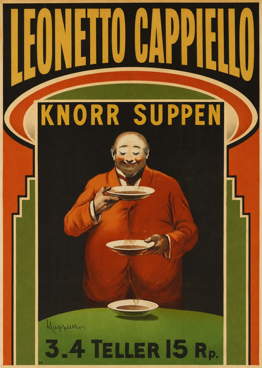 Leonetto Cappiello Knorr Suppen No6 - Affiche