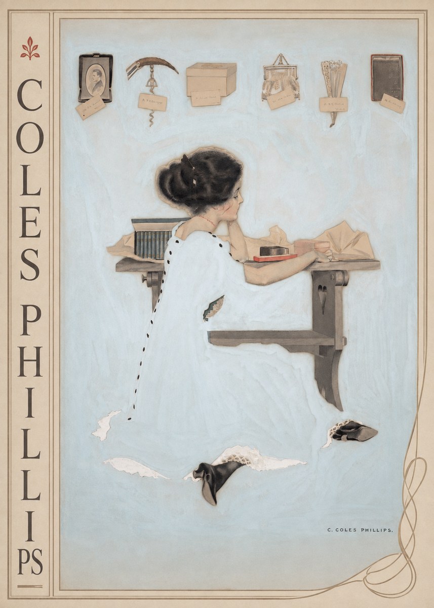 Coles Phillips Remembrance No2 - Affiche