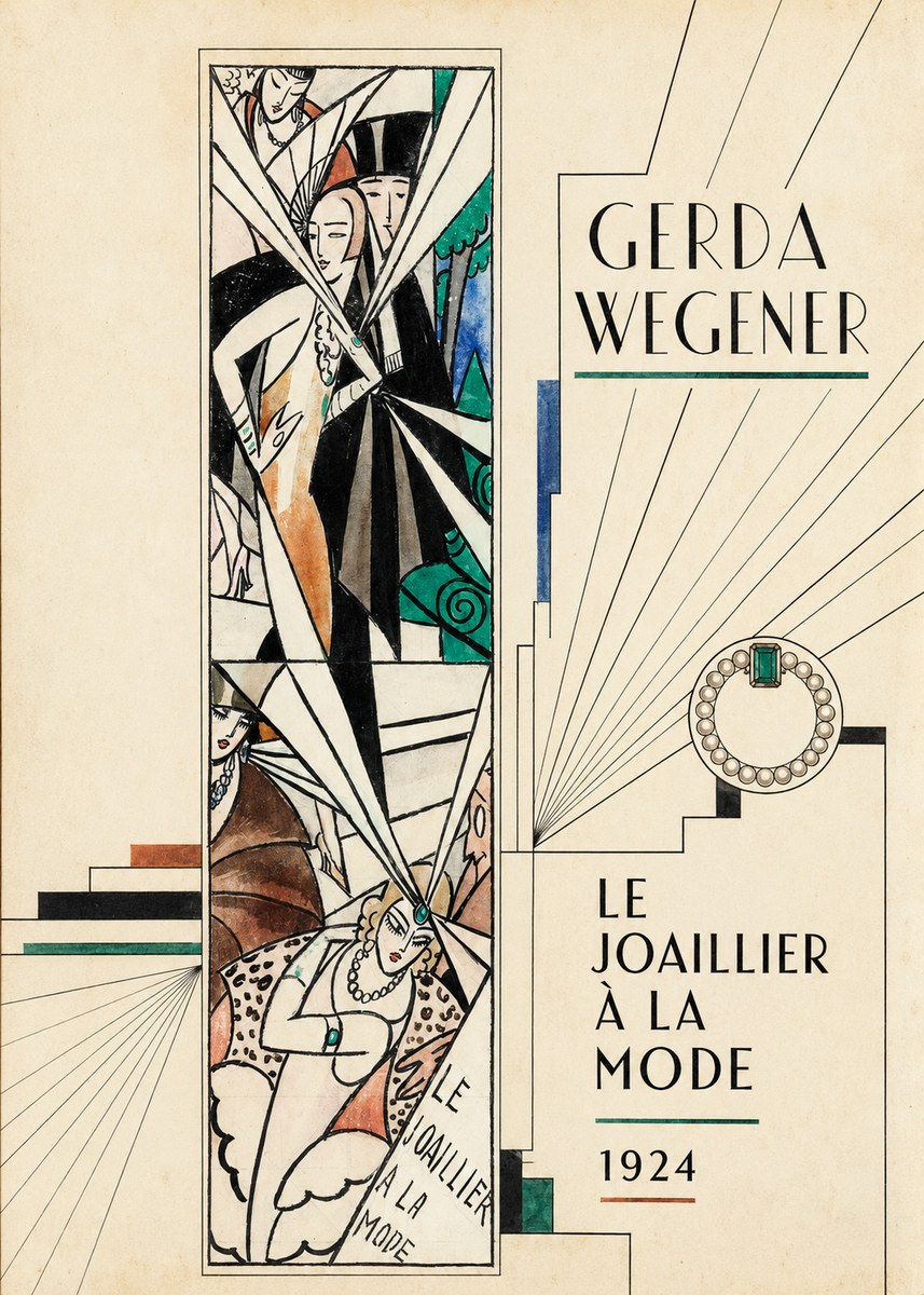 Gerda Wegener Le Joaillier À La Mode No2 - Affiche