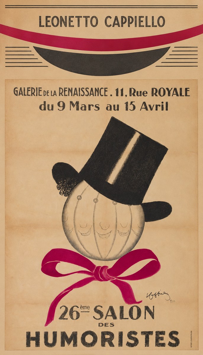 Leonetto Cappiello 26Ème Salon Des Humoristes No6 - Affiche