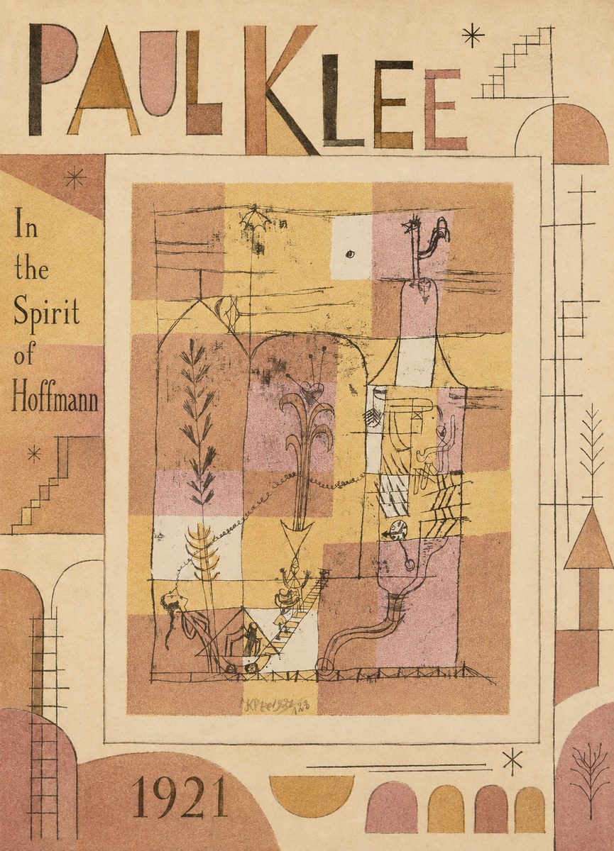 Paul Klee In the Spirit of Hoffmann No6 - Affiche