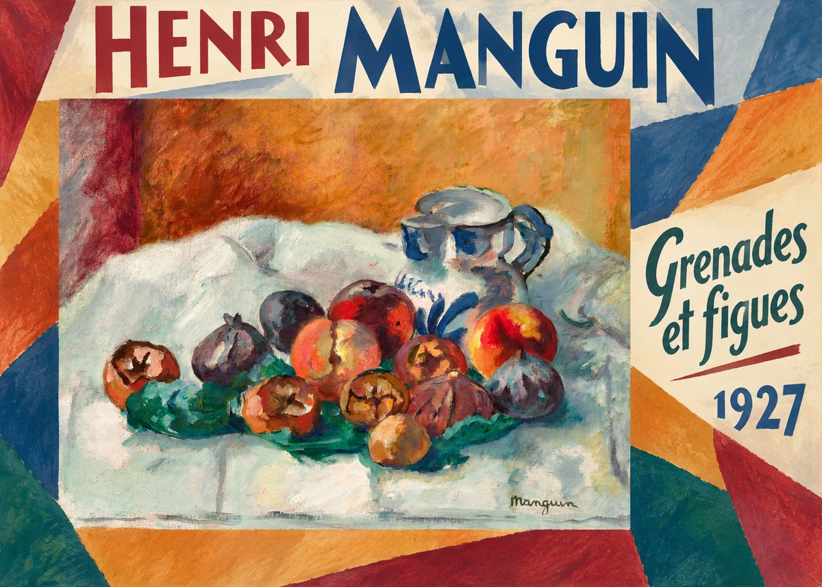 Henri Manguin Grenades Et Figues No5 - Affiche
