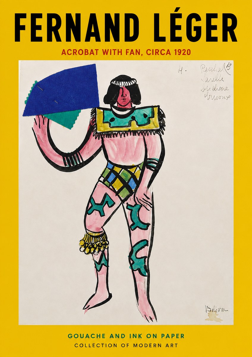 Fernand Léger Rechael Varea Duchene Breme No4 - Affiche