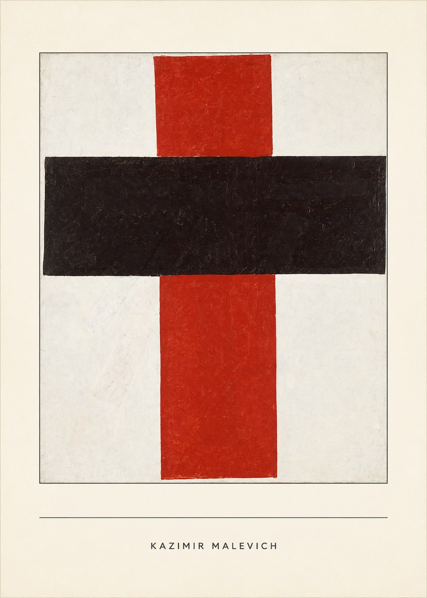 Kazimir Malevich Suprematist Composition I No3 - Affiche
