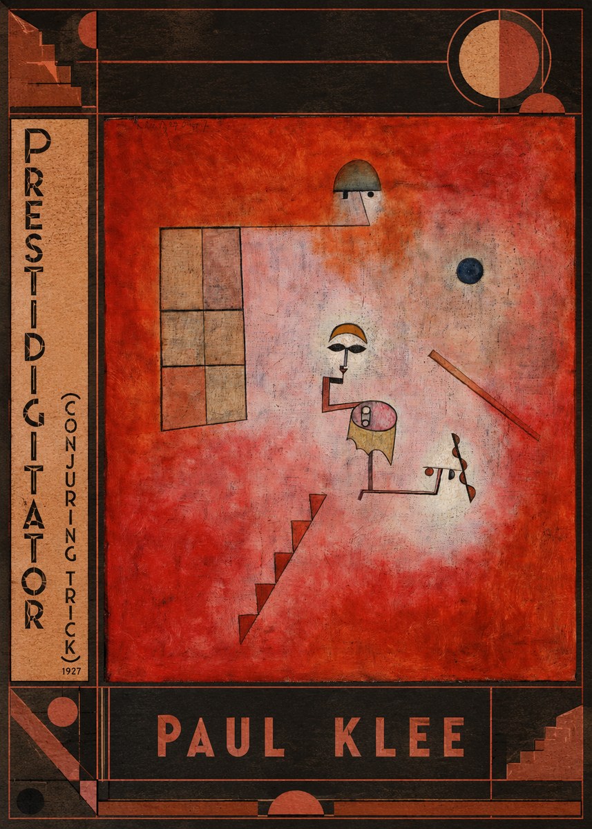 Paul Klee Prestidigitator (Conjuring Trick), 1927 No4 - Affiche