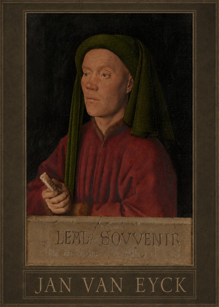 Jan van Eyck Léal Souvenir No1 - Affiche