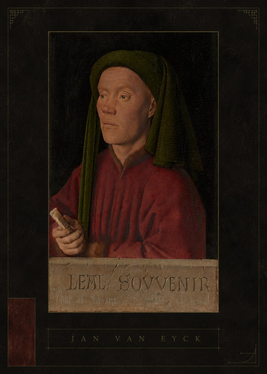 Jan van Eyck Léal Souvenir No4 - Affiche