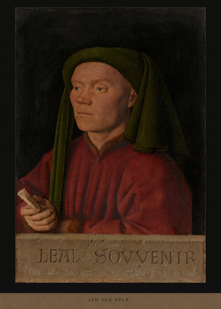 Jan van Eyck Léal Souvenir No5 - Affiche