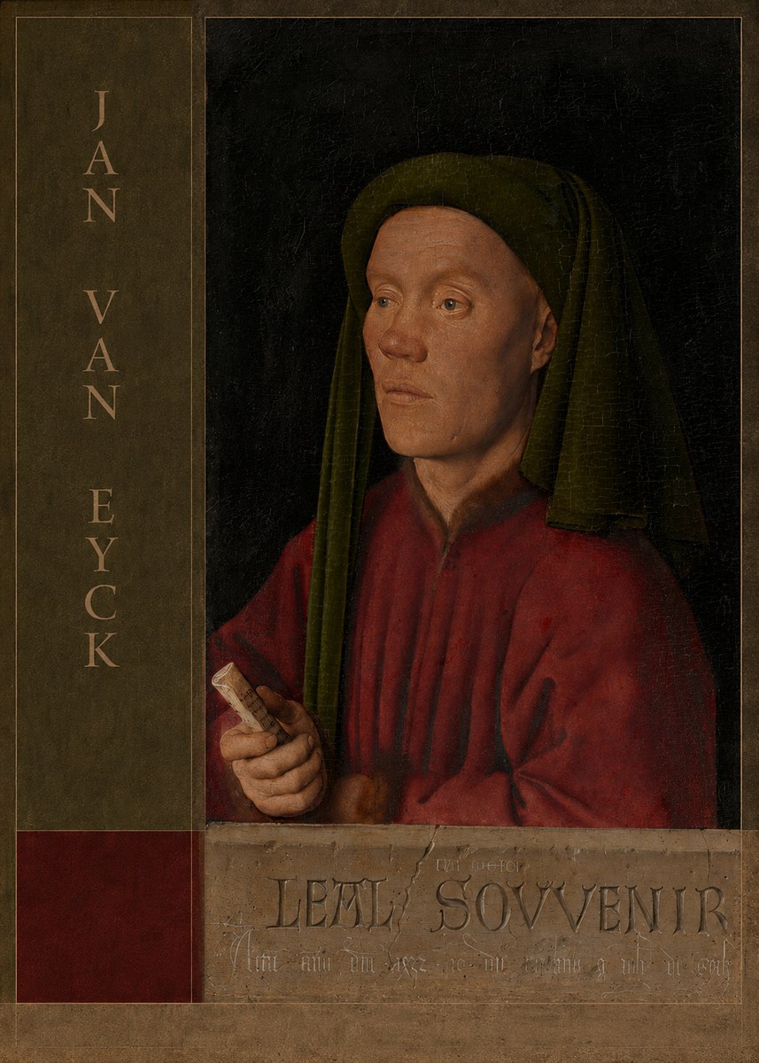 Jan van Eyck Léal Souvenir No6 - Affiche