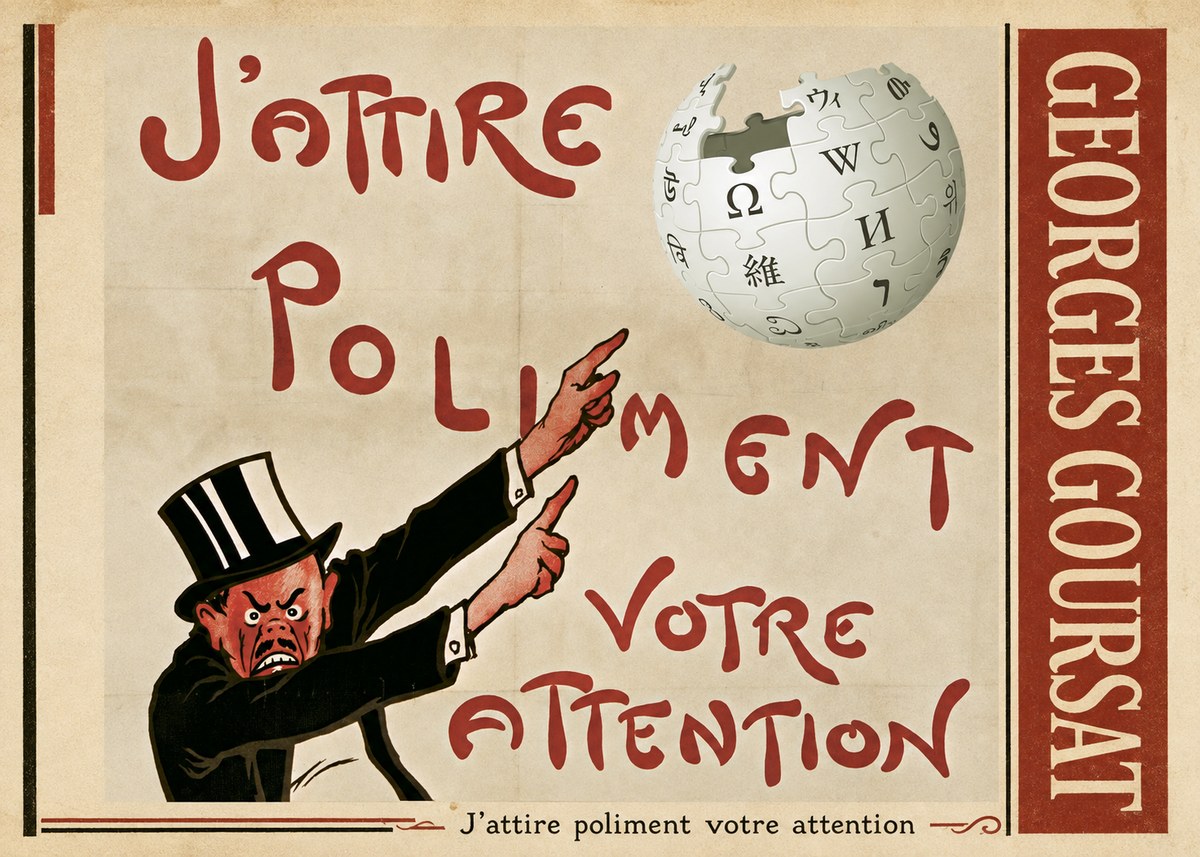 Georges Goursat J'attire Poliment Votre Attention No2 - Affiche