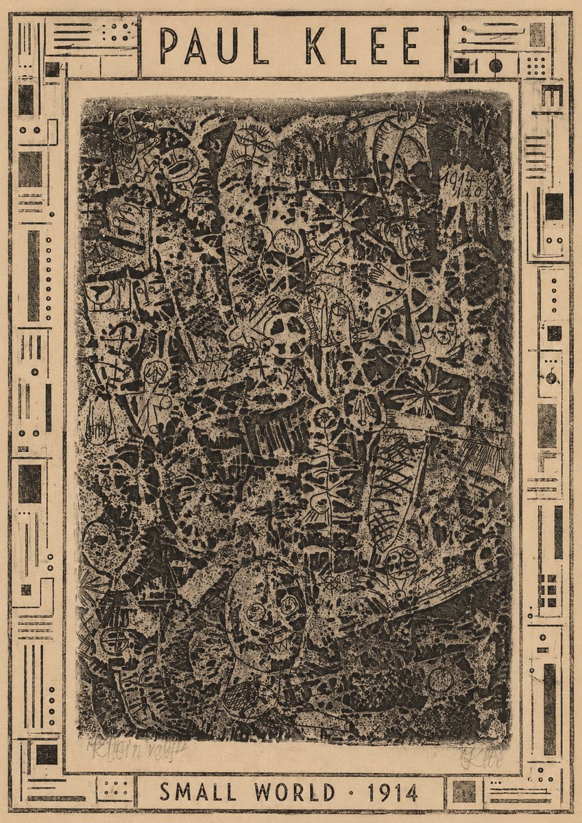 Paul Klee Small World No3 - Affiche