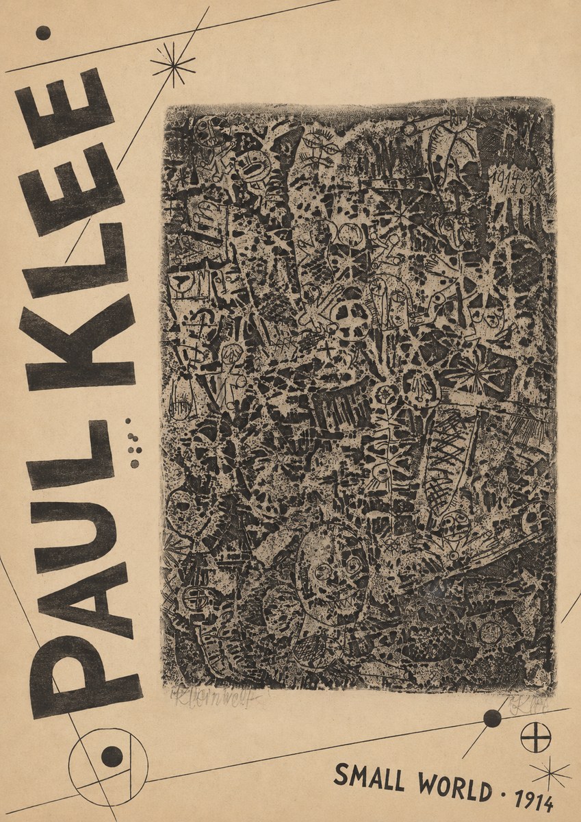 Paul Klee Small World No5 - Affiche