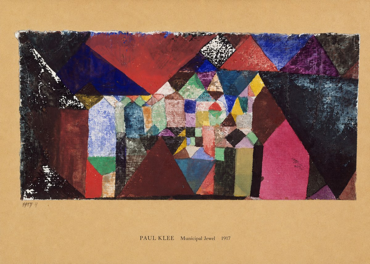Paul Klee Municipal Jewel No6 - Affiche